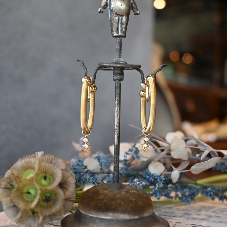 MIKIMOTO サークル イヤリング