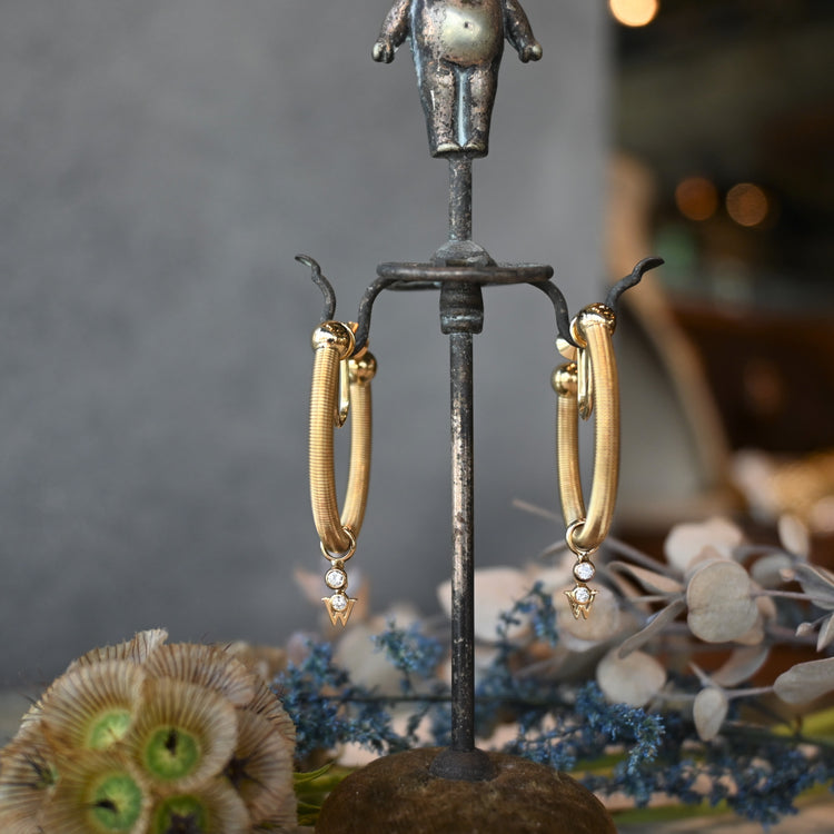 MIKIMOTO サークル イヤリング