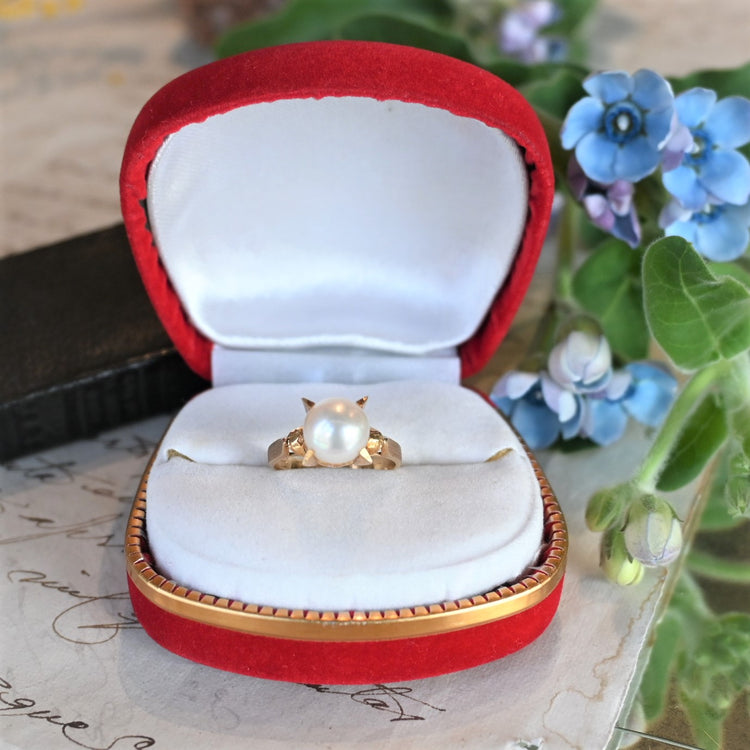 デザインの美しい パールリング