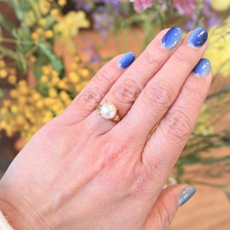 デザインの美しい パールリング