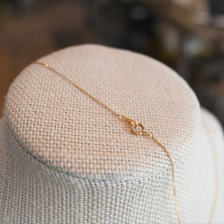 繊細な細さ 喜平ネックレス