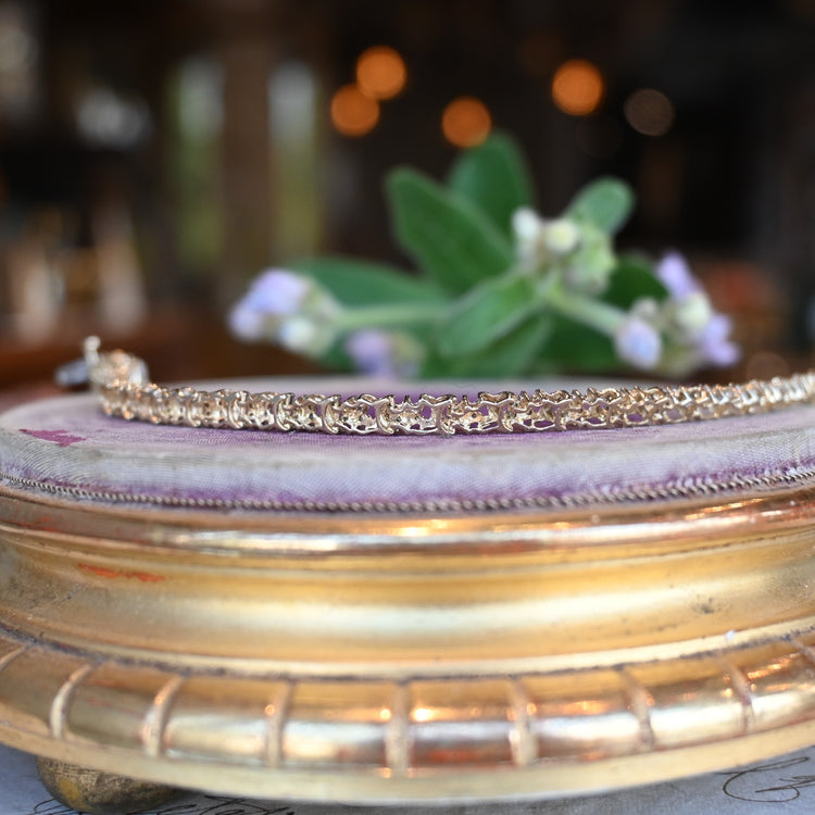 ダイヤモンド デザインブレスレット