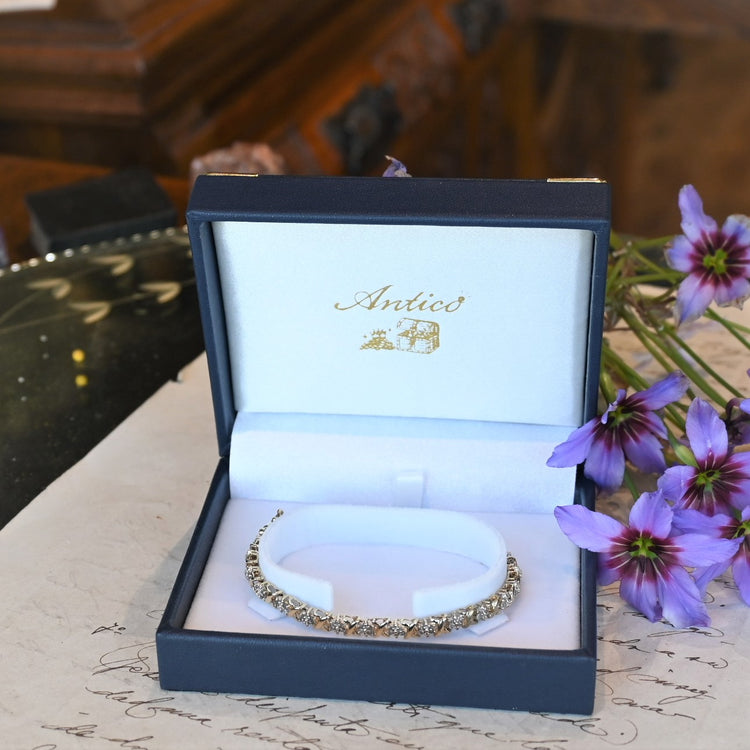 ダイヤモンド デザインブレスレット