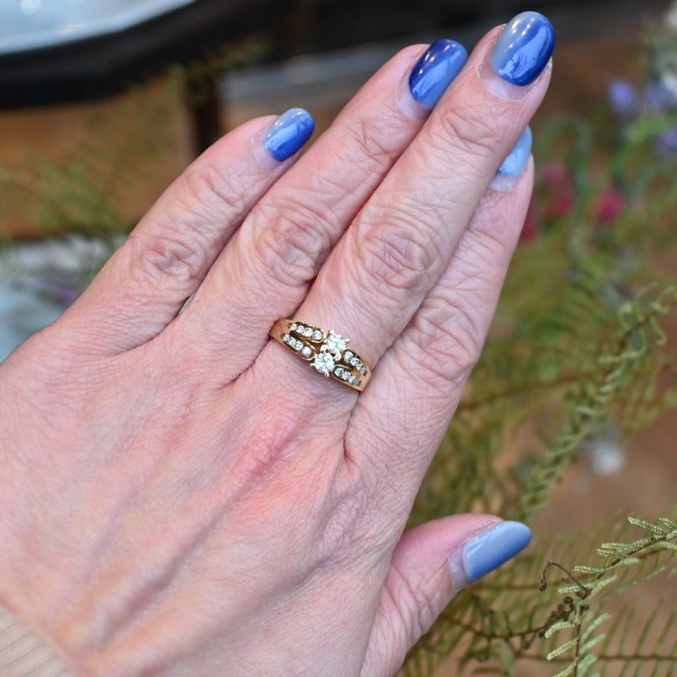 ダイヤモンド デザインリング