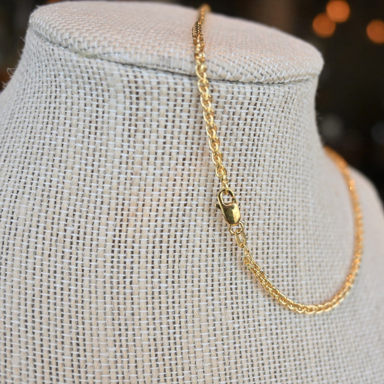 輝きの美しい デザインネックレス from ITALY