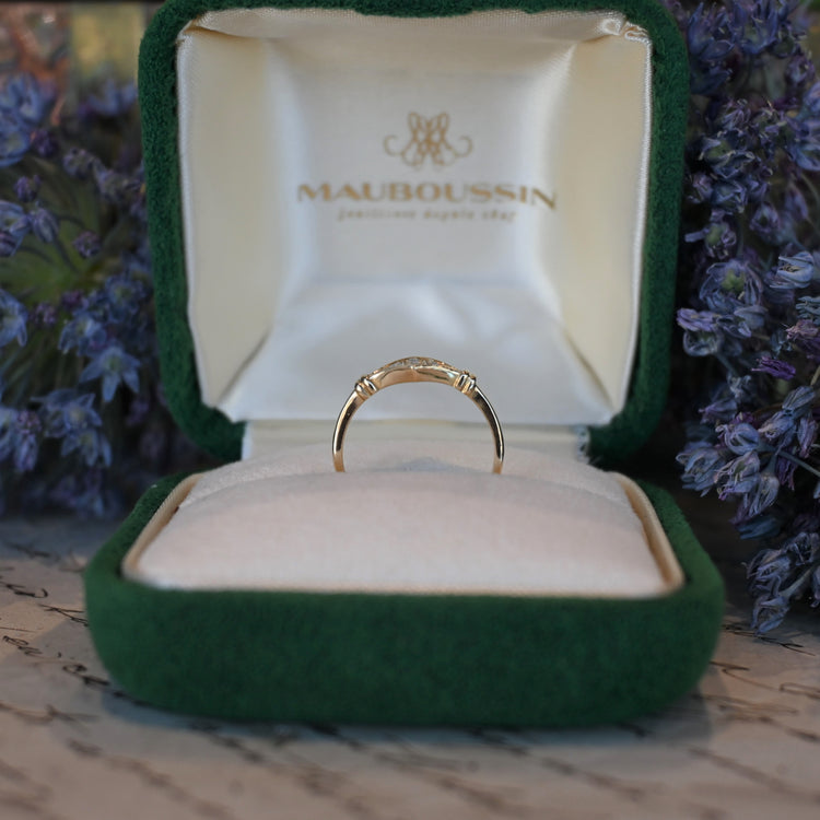 アンティーク調 ダイヤモンドリング