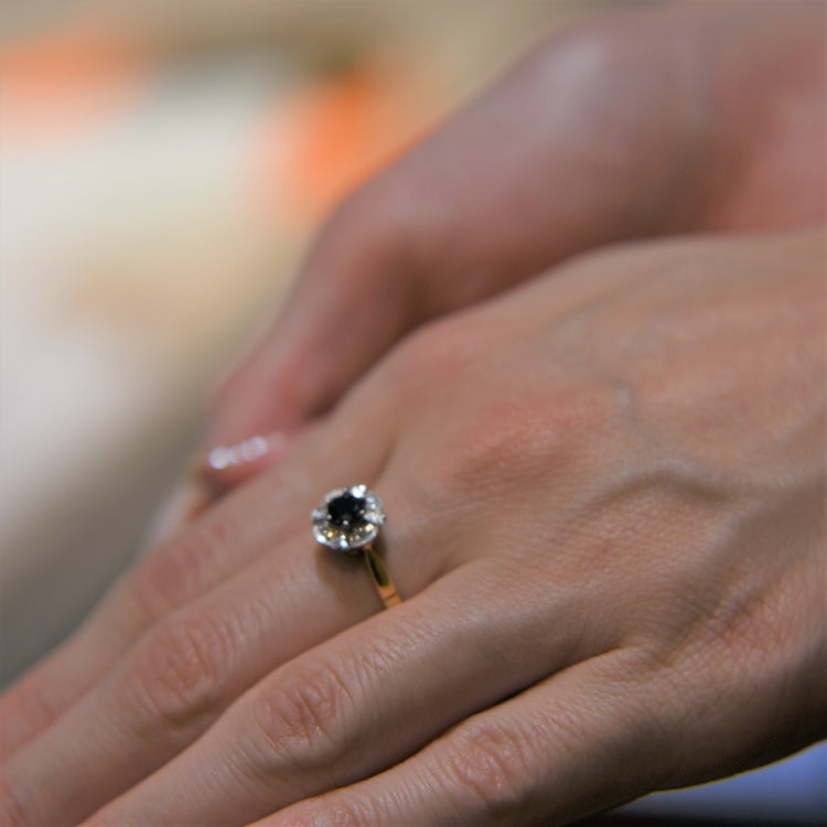 サファイア ヴィンテージリング from UK