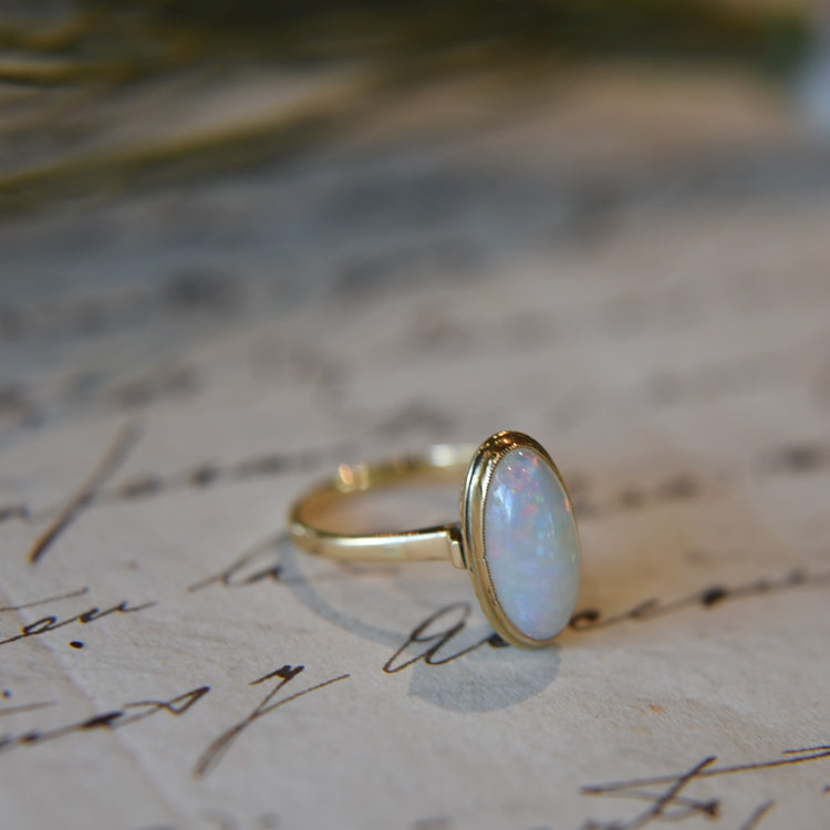 オパール リング