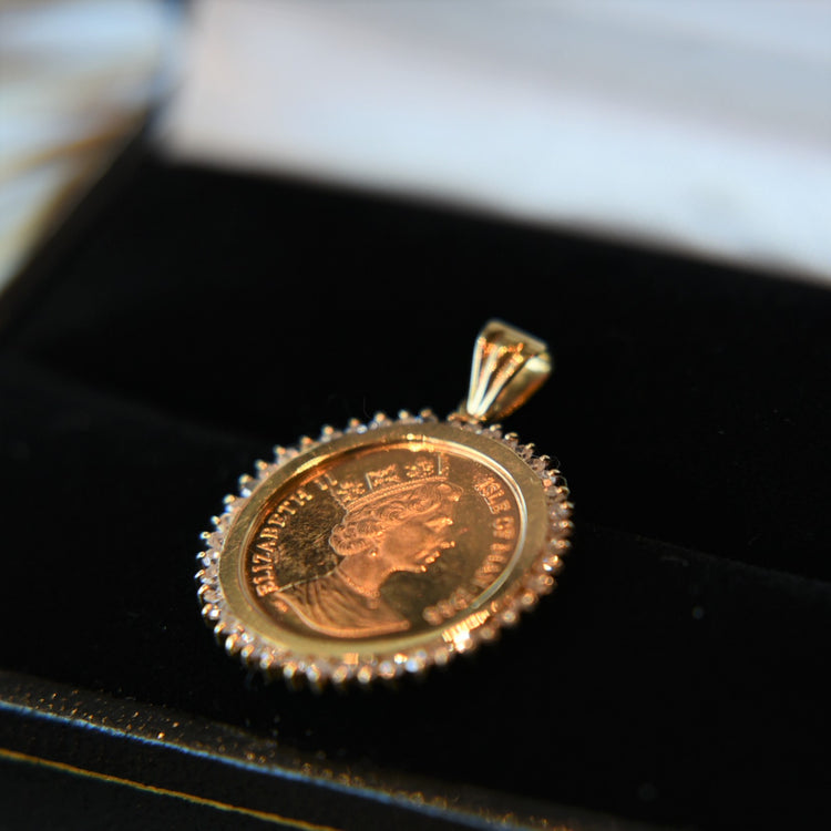 マン島 エンジェル金貨 1/10オンス 1988年 トップ