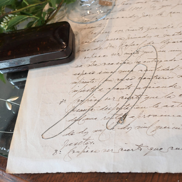 シンプルな ベネチアンチェーン