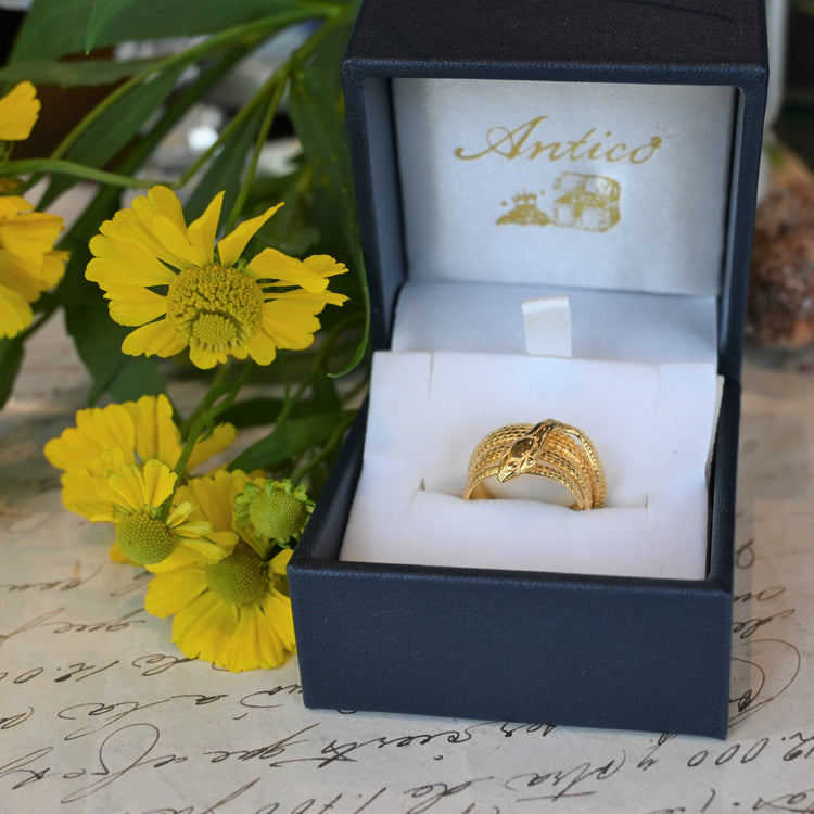 ゴールデンスネーク リング