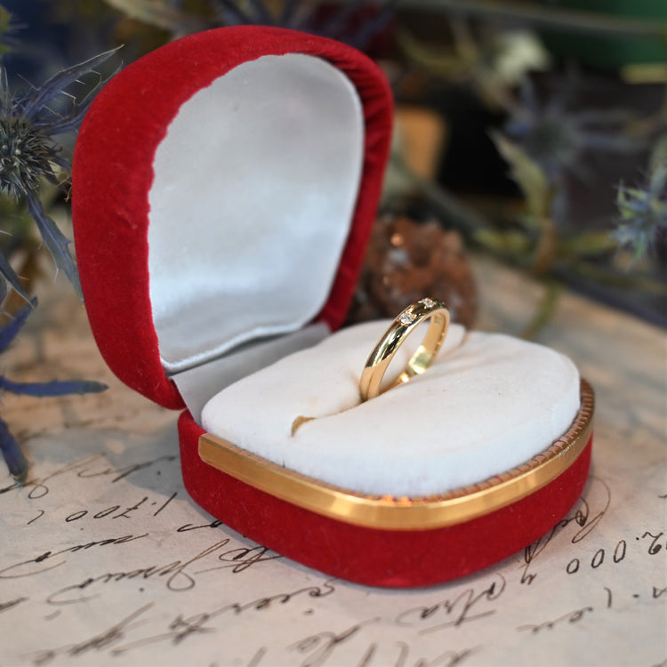 シンプルなダイヤモンドリング