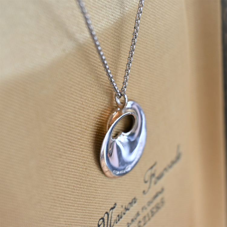 シンプルなトップ ジョージジェンセン(GEORG JENSEN)ネックレス 1997
