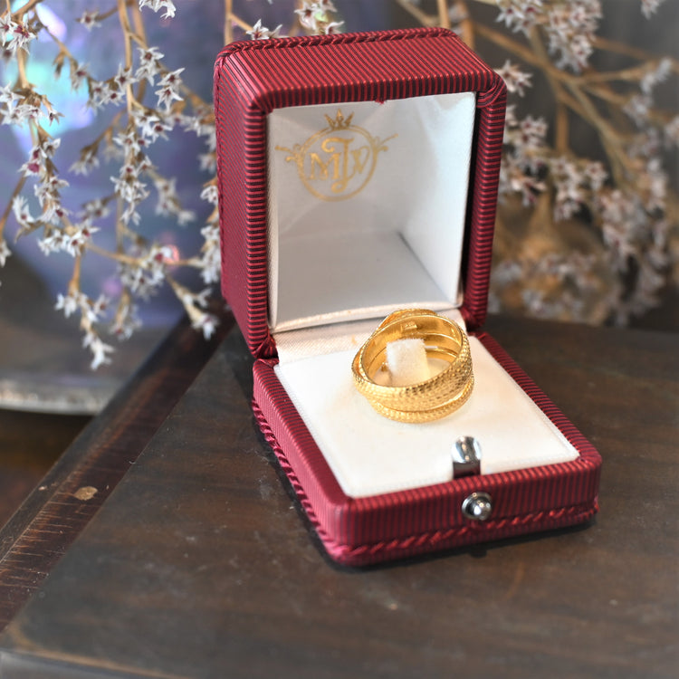 ゴールデンスネーク リング