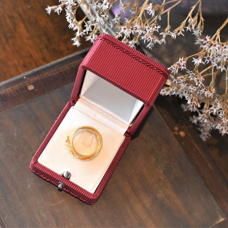 ゴールデンスネーク リング