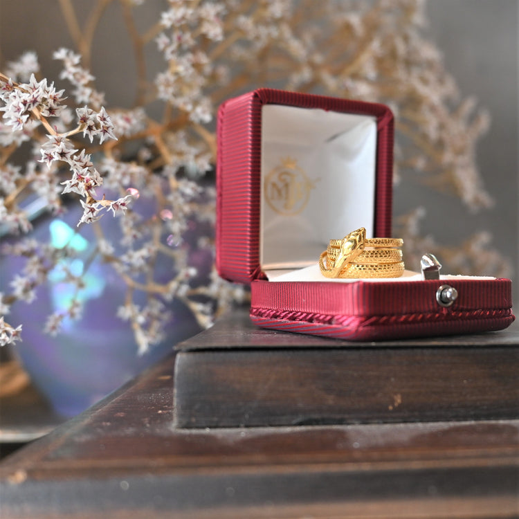 ゴールデンスネーク リング