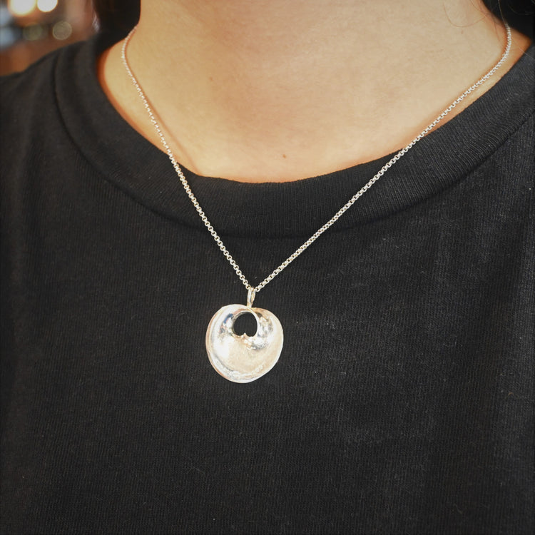 シンプルなトップ ジョージジェンセン(GEORG JENSEN)ネックレス 1997