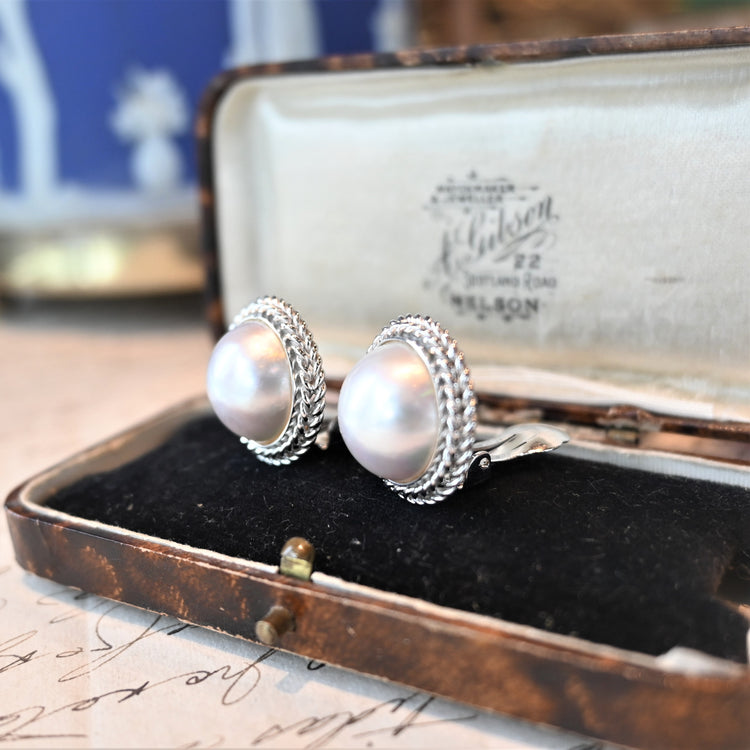 MIKIMOTO  マベパール イヤリング