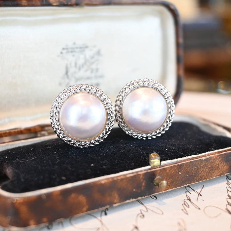 MIKIMOTO  マベパール イヤリング
