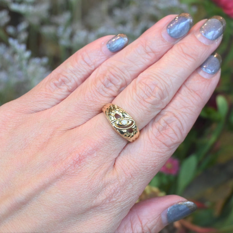 ダイヤモンドデザインリング