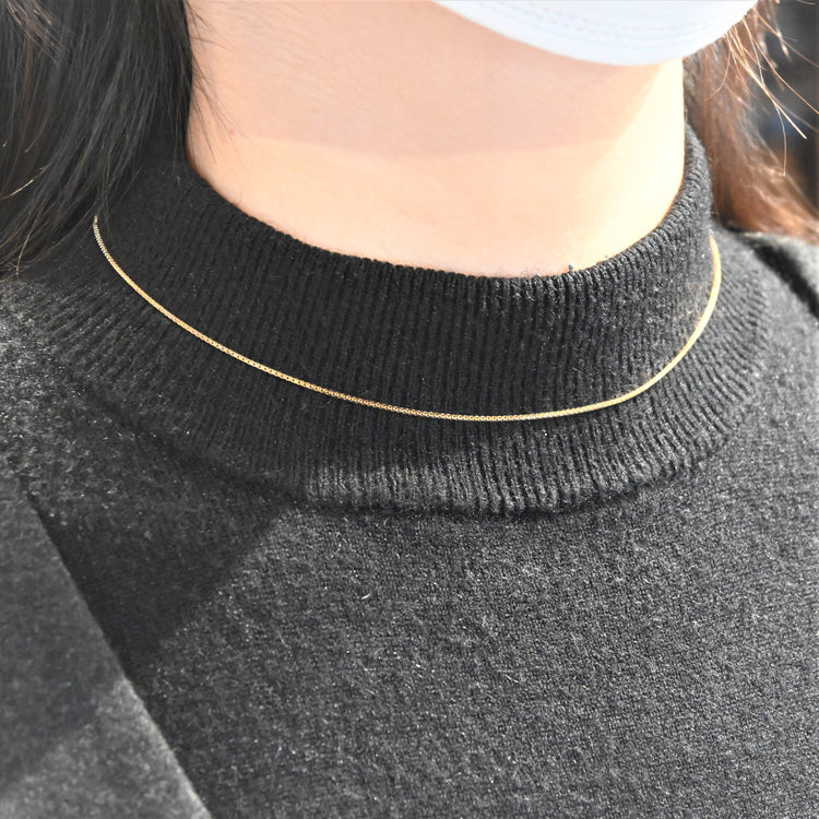 シンプルな ベネチアンチェーン