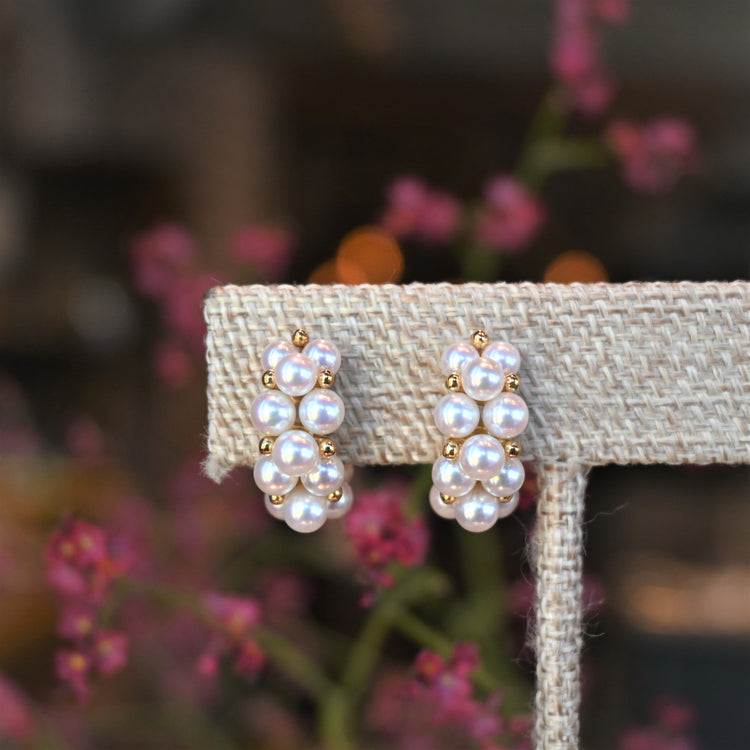 MIKIMOTO パールイヤリング