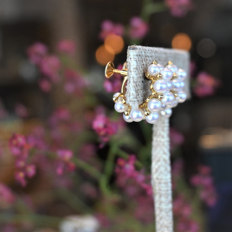 MIKIMOTO パールイヤリング