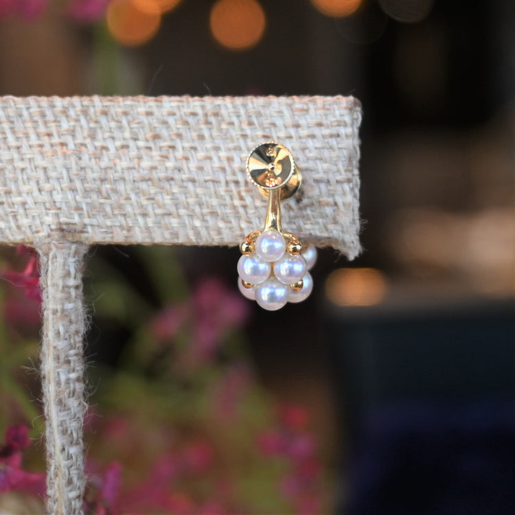 MIKIMOTO パールイヤリング