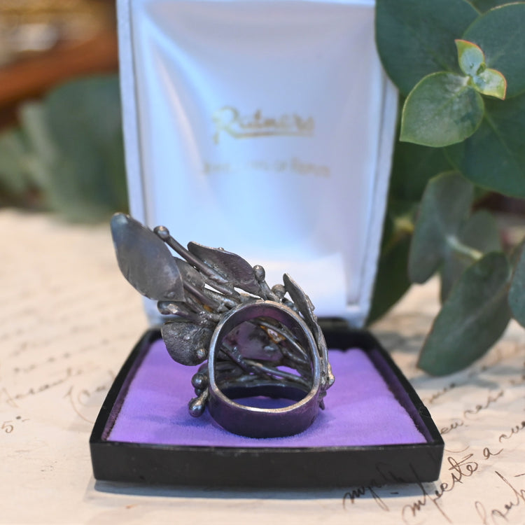 個性的な シルバーリング