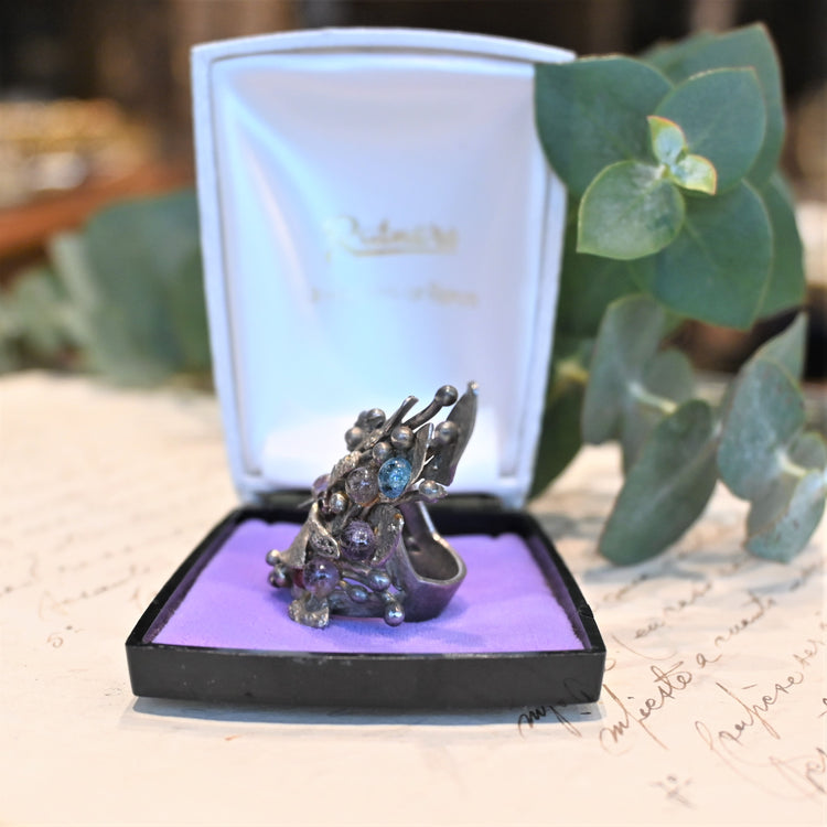 個性的な シルバーリング