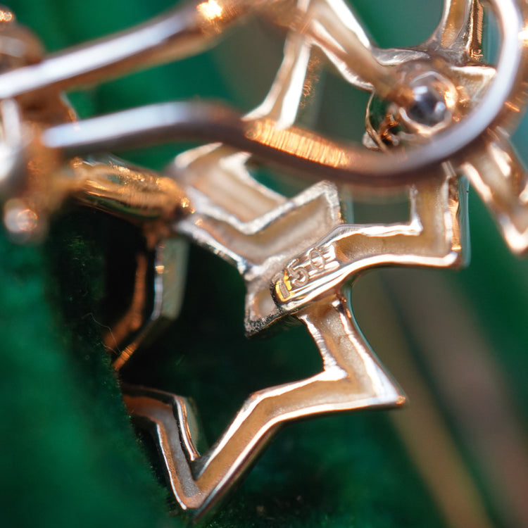 Tiffany　トリプルスターピアス