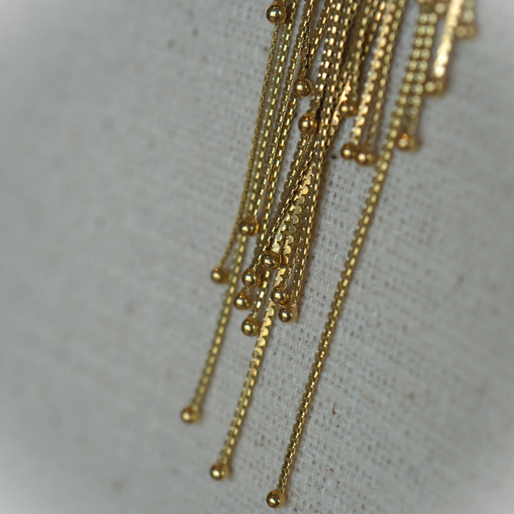 流れるラインが美しい ネックレス  from ITALY