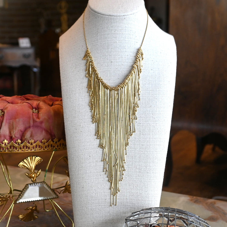 流れるラインが美しい ネックレス  from ITALY