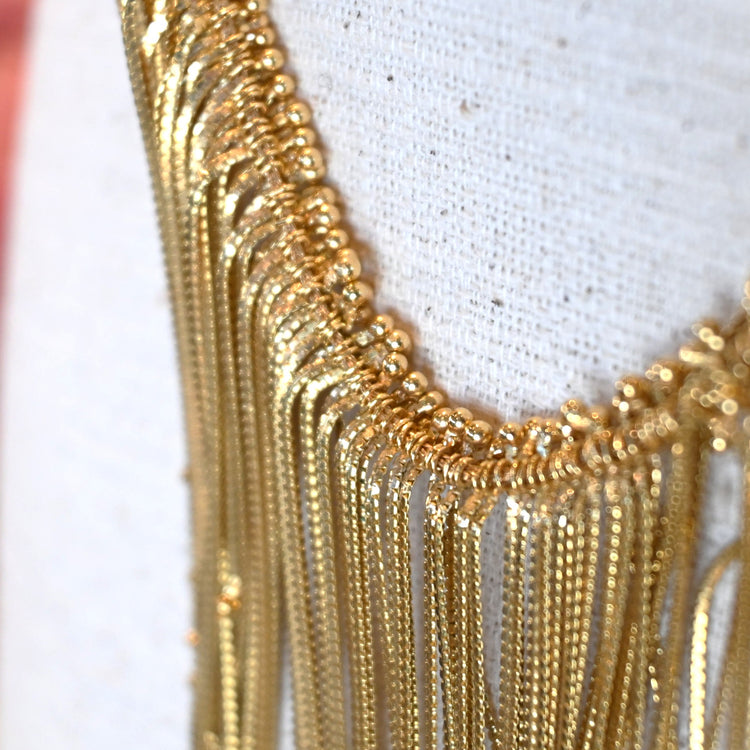 流れるラインが美しい ネックレス  from ITALY