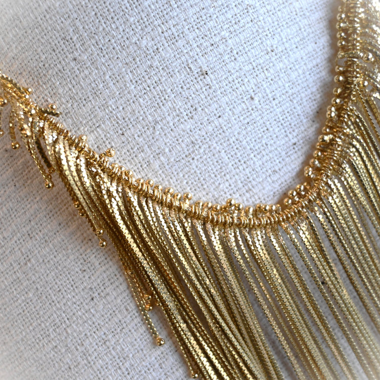 流れるラインが美しい ネックレス  from ITALY