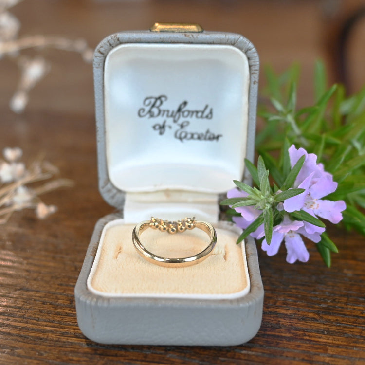 可愛らしい　ダイヤモンドリング